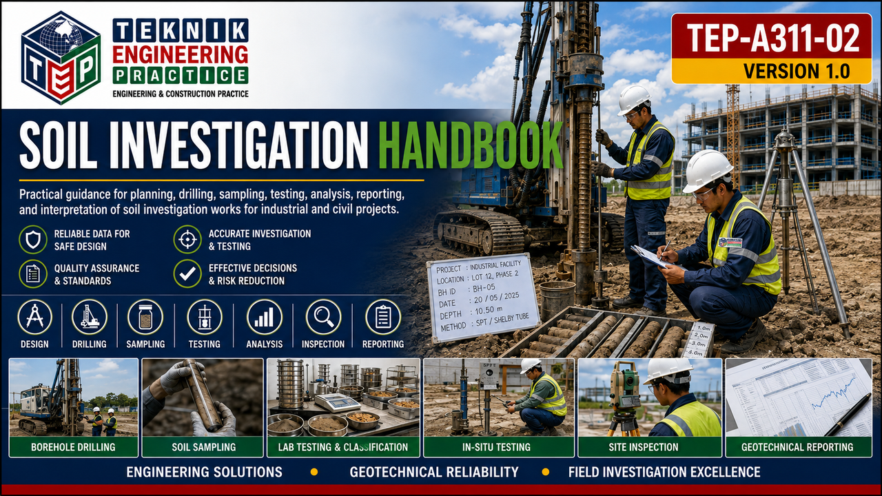 Thumbnail for TEP-A311-02 SOIL INVESTIGATION HANDBOOK